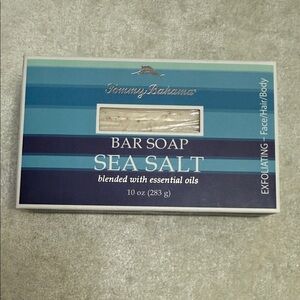 Tommy Bahama Sea Salt Bar Soap - Multi Blue Stripes